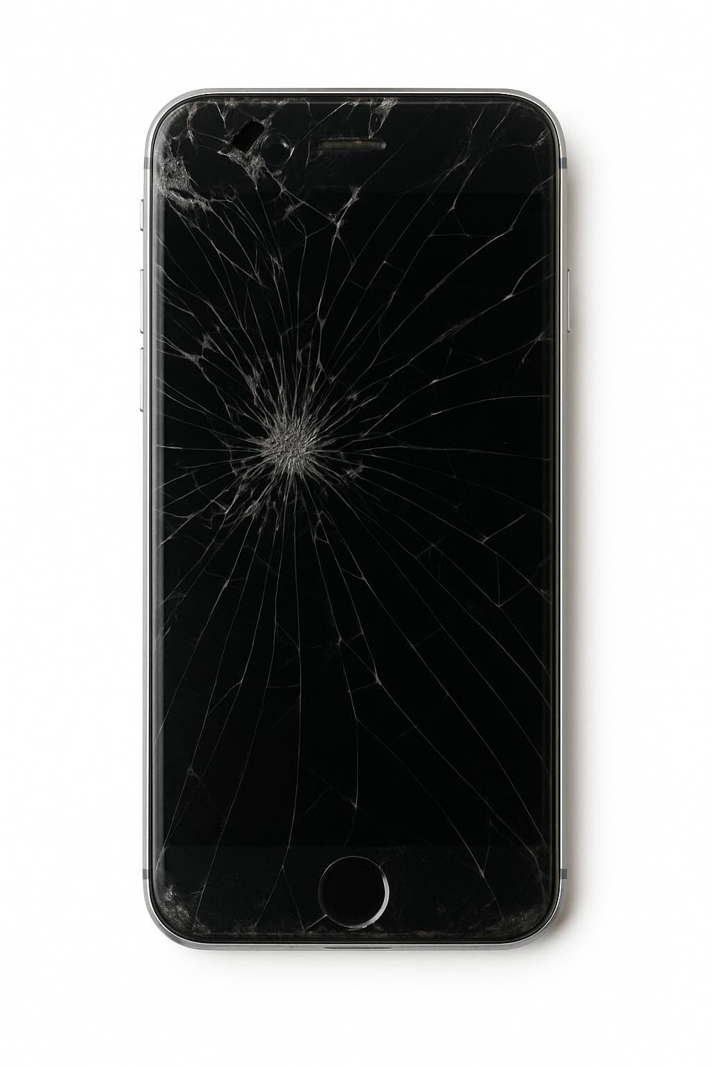 Damaged iPhone
